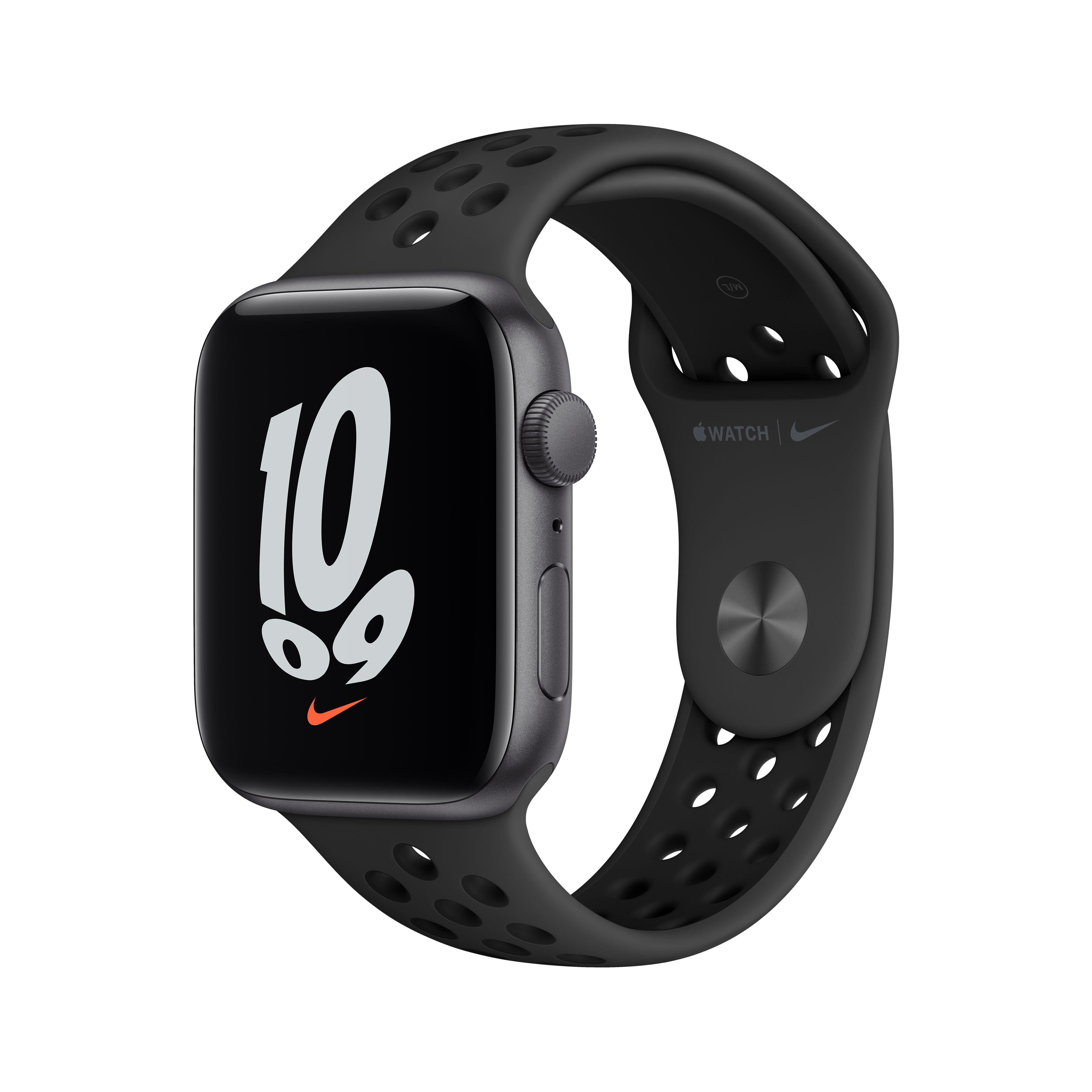 Apple Watch Nike SE GPS, 44mm Space Grey Aluminium Case with 