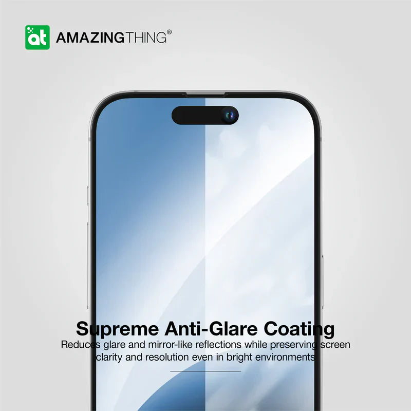 AmazingThing Radix Supreme Glass for iPhone 15 Pro (Clear)