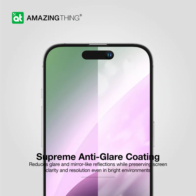 AmazingThing Radix Supreme Glass for iPhone 15 (Privacy)