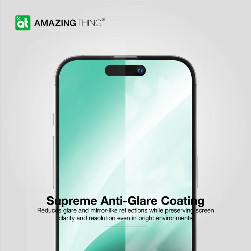 AmazingThing Radix Supreme Glass for iPhone 15 (Matte)