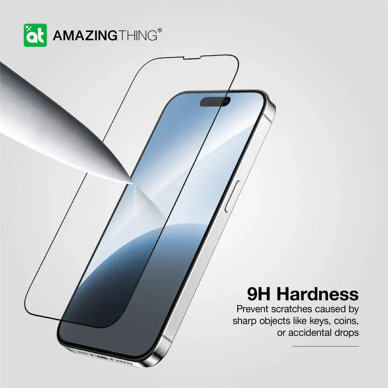 AmazingThing Radix Supreme Glass for iPhone 15 Pro (Clear)