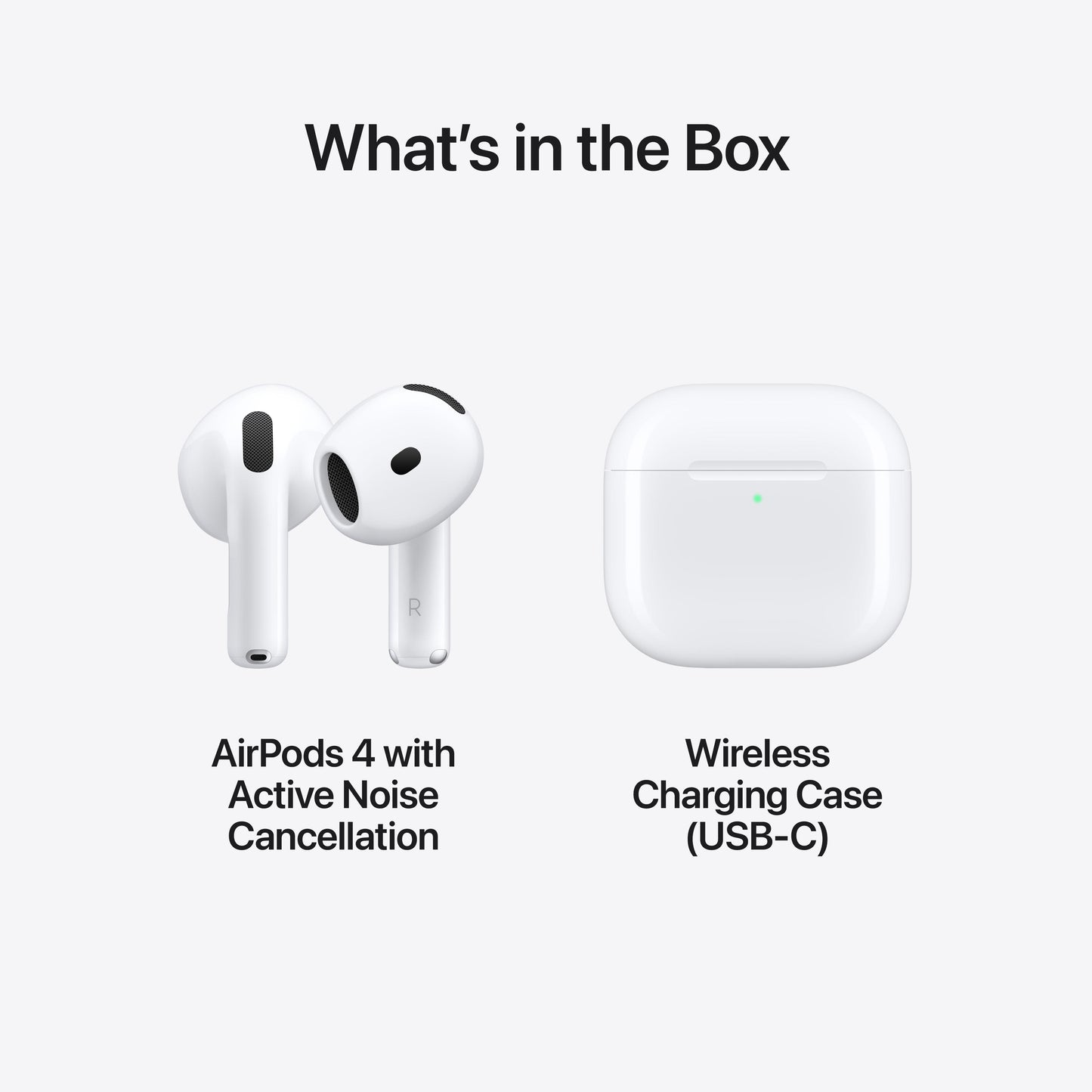 AirPods 4 with Active Noise Cancellation