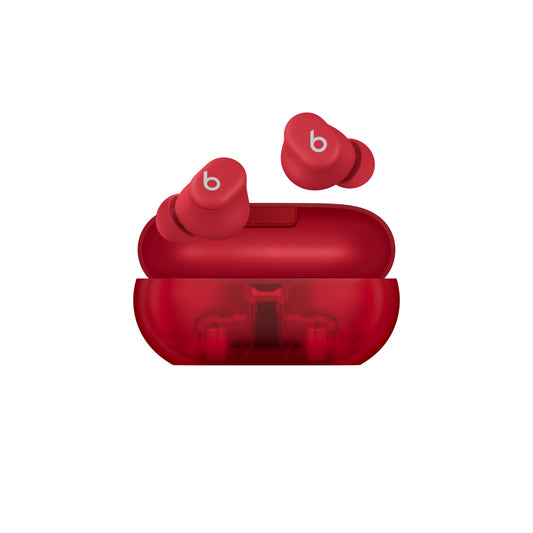 Beats Solo Buds - True Wireless Earbuds (Transparent Red)