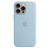 iPhone 15 Pro Max Silicone Case with MagSafe - Light Blue