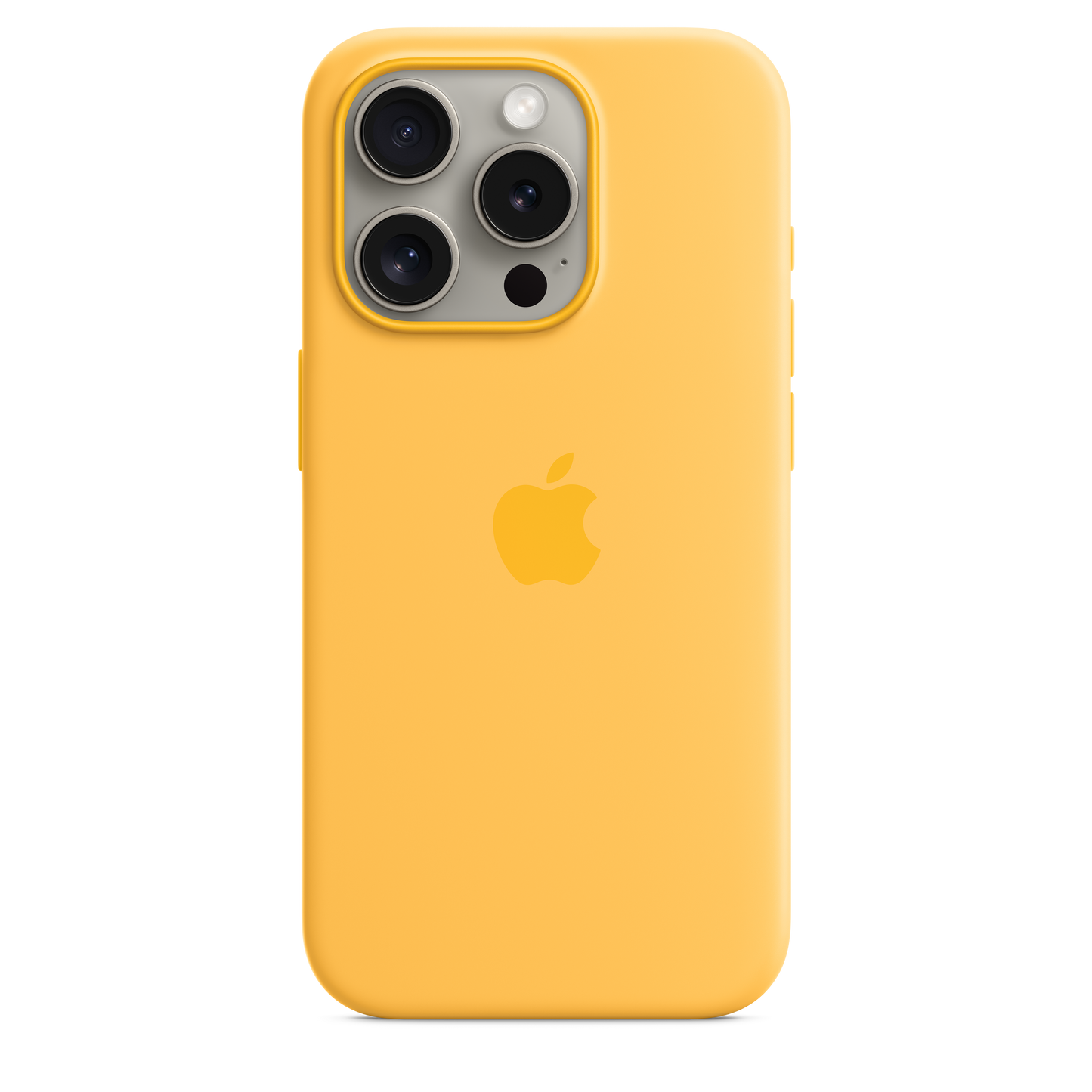 iPhone 15 Pro Silicone Case with MagSafe - Sunshine