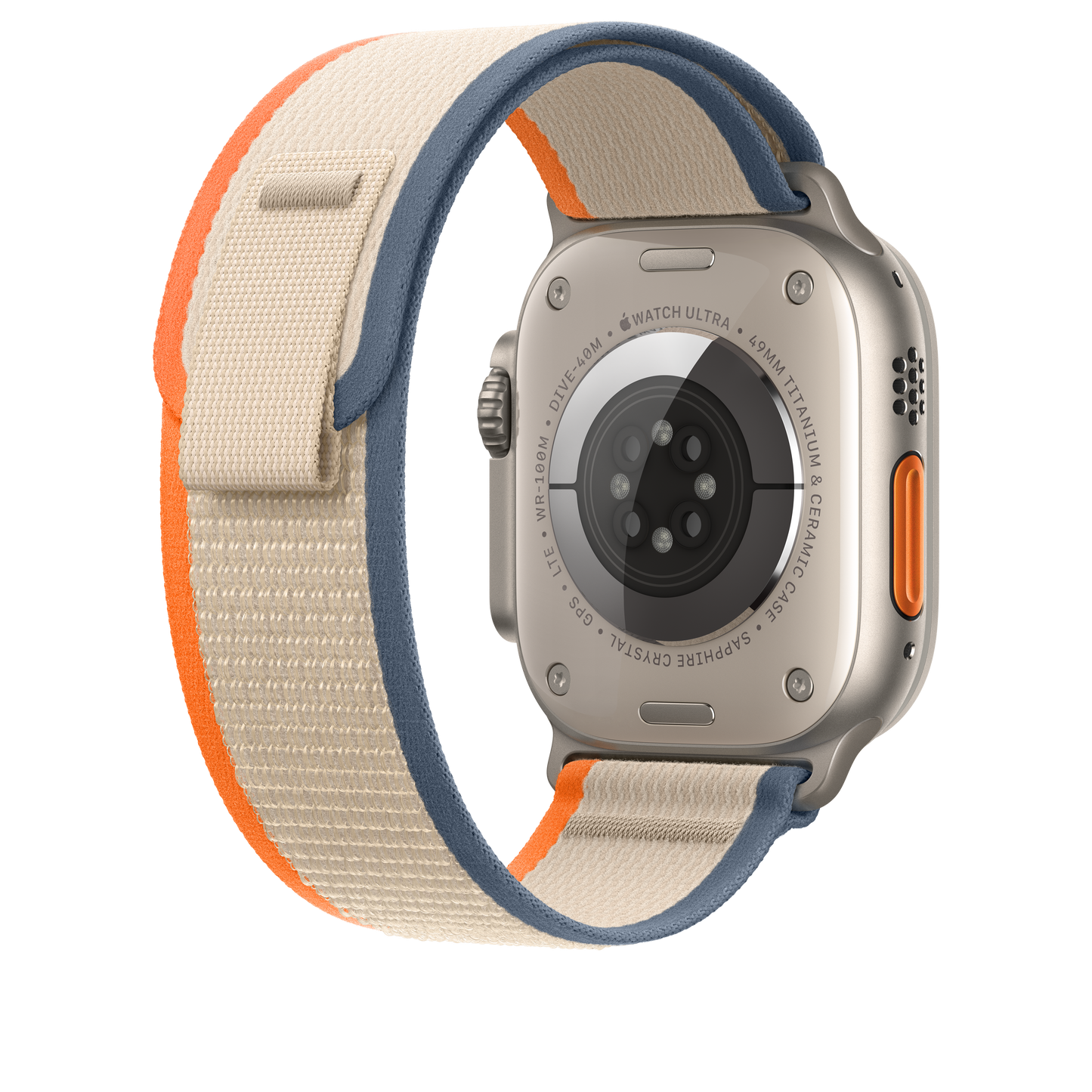 49mm Orange/Beige Trail Loop - S/M