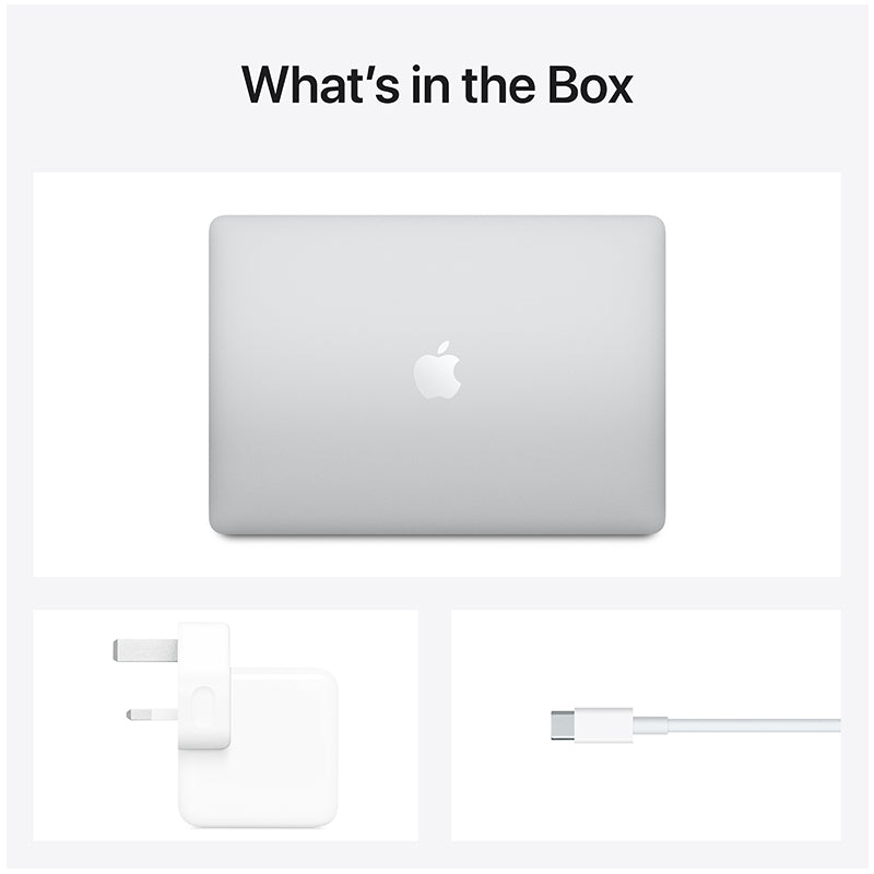 13-inch MacBook Air: Apple M1 chip with 8‑core CPU and 7‑core GPU, 256GB SSD - Silver