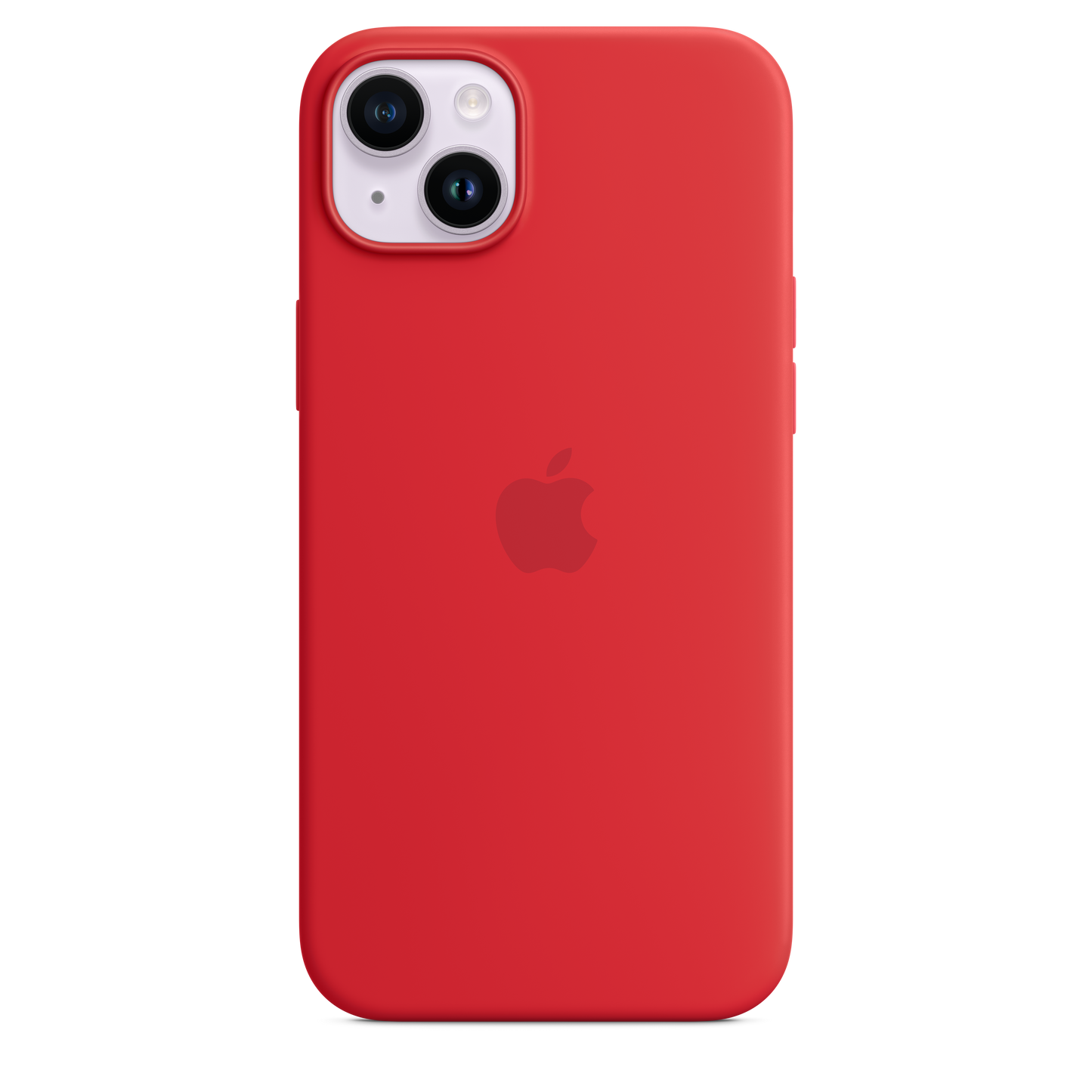 iPhone 14 Plus Silicone Case with MagSafe - (PRODUCT)RED