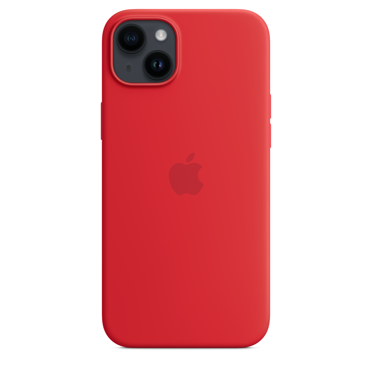 iPhone 14 Plus Silicone Case with MagSafe - (PRODUCT)RED