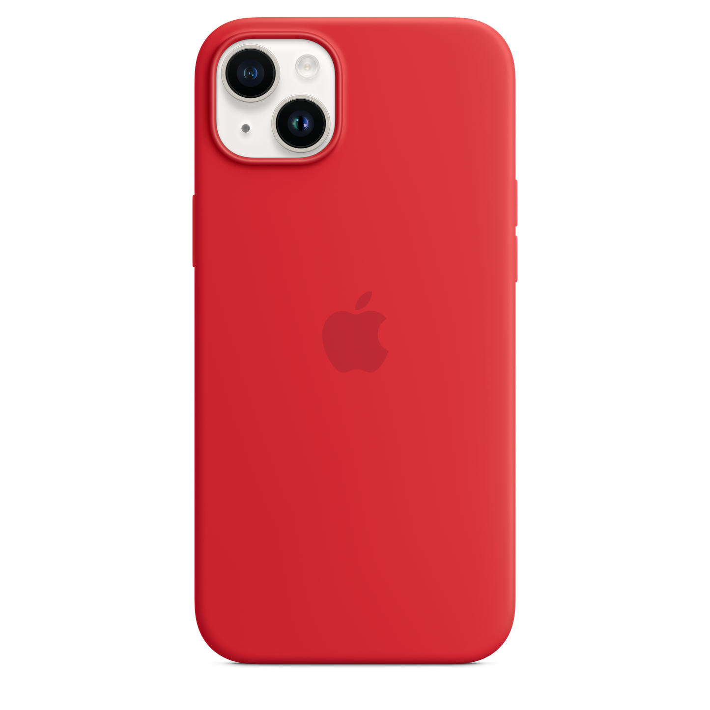 iPhone 14 Plus Silicone Case with MagSafe - (PRODUCT)RED