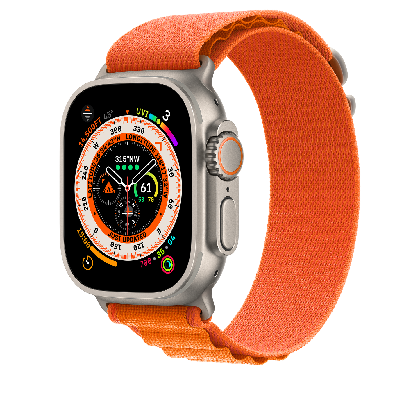 49mm Orange Alpine Loop - Small