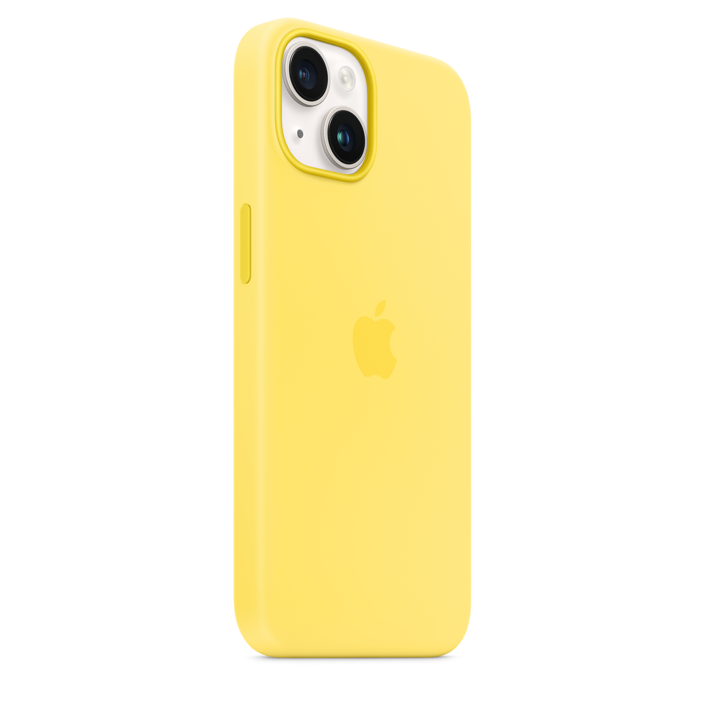 iPhone 14 Silicone Case with MagSafe - Canary Yellow