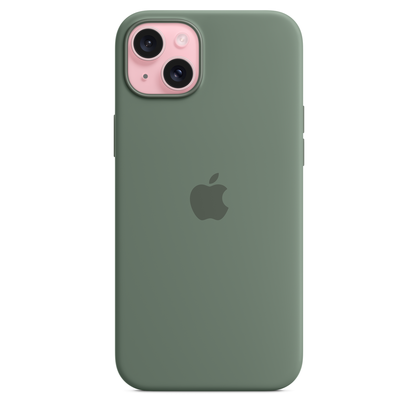 iPhone 15 Plus Silicone Case with MagSafe - Cypress